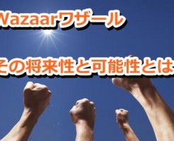 Wazaarワザールの将来性を感じるその理由とは？